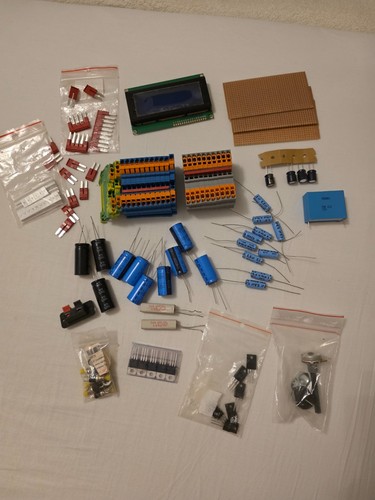 Großes elektronik bauteile - elektronik,