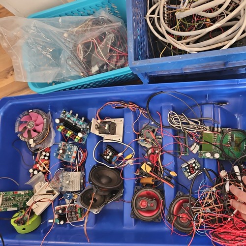 Elektronik konvolut bauteile - elektronik,