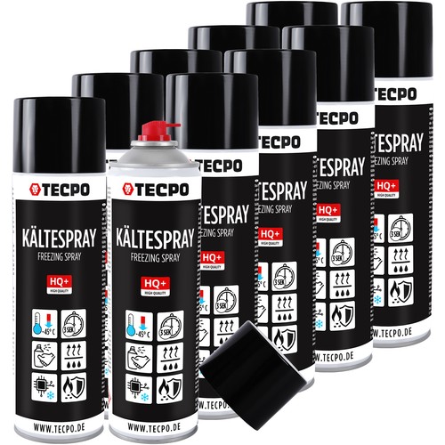 10x tecpo kältespray 500 - tecpo, ml