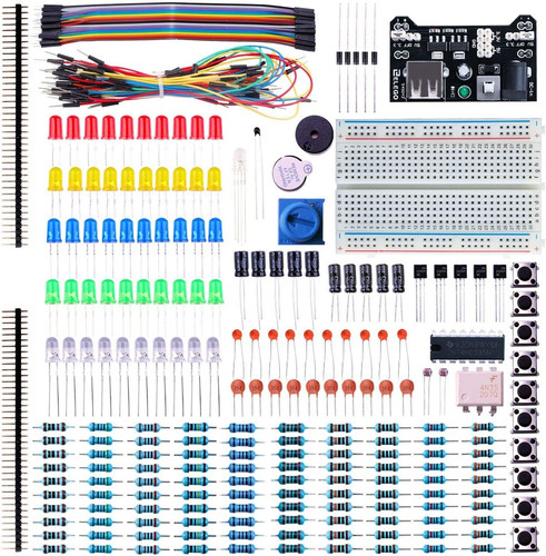 Elektronik bauteile set - bauteile,