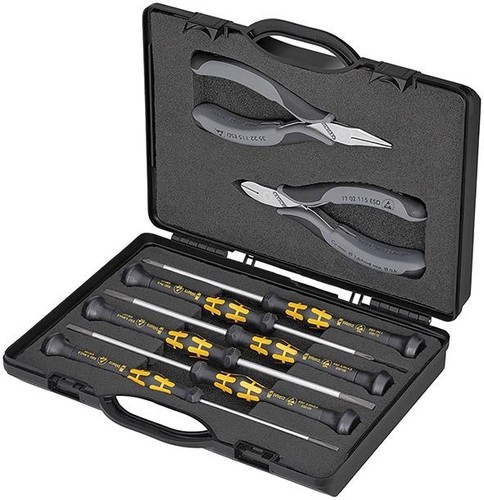 Knipex elektronikzangen set - knipex,