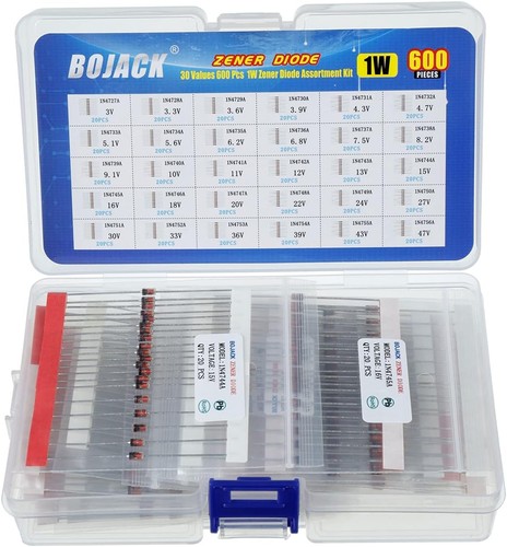 Zenerdioden sortiments kit 600 - zenerdioden, sortiments-kit